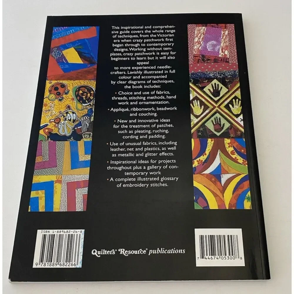 The Complete Crazy Patchwork by Anne Hulbert